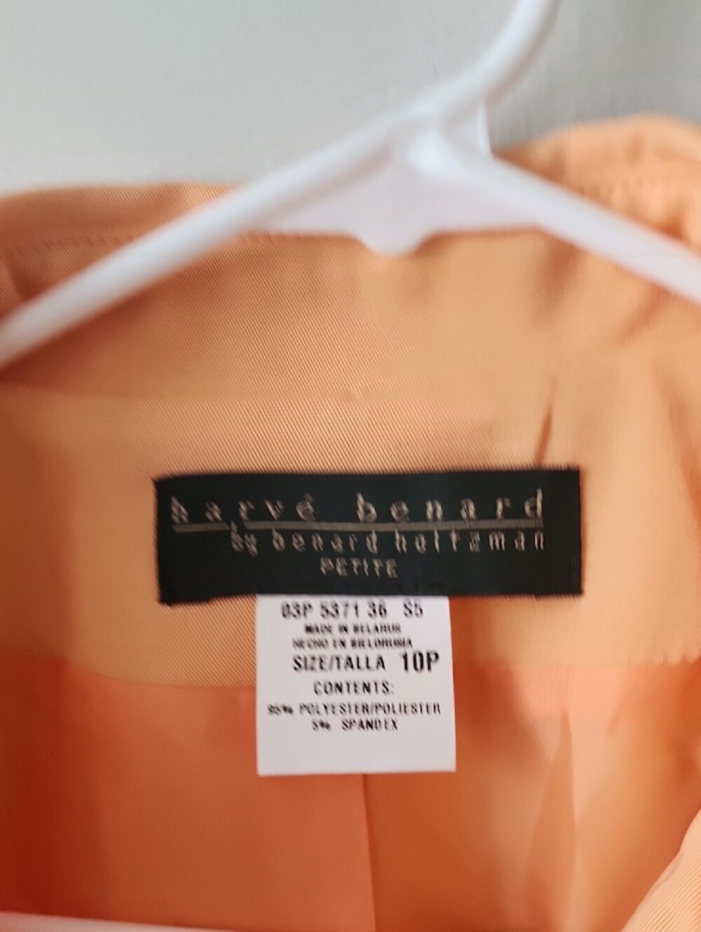 Women's Peach Single-Button Trench Coat - Picture 5 of 13